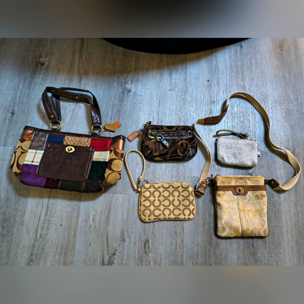 COACH Bundle of 5 Bags